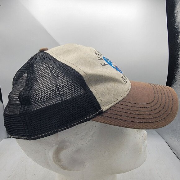 NASA Exploring Is My Game Trucker Hat Buzz Aldrin Cap Adjustable Outdoors Casual - Picture 4 of 10